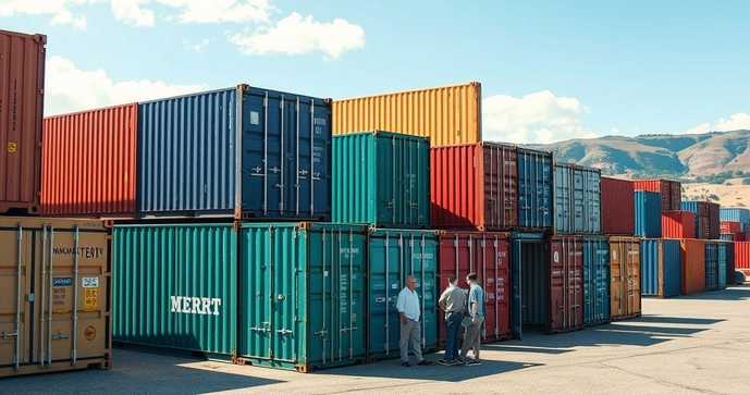Containers Novos à Venda: Como Escolher a Melhor Opção Containers Novos à Venda: Como Escolher a Melhor Opção