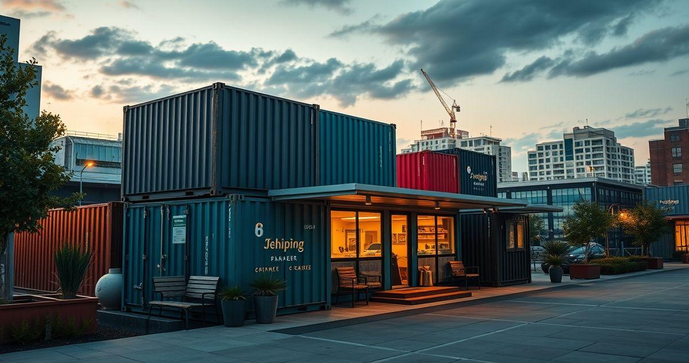Loja Container: Como Montar Seu Negócio em um Espaço Sustentável e Funcional Loja Container: Como Montar Seu Negócio em um Espaço Sustentável e Funcional