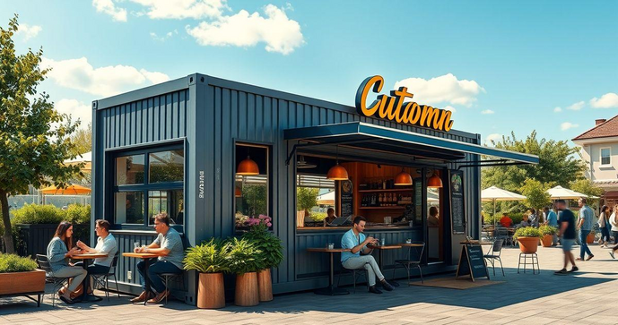 Descubra como o Container customizado lanchonete transforma seu negócio Descubra como o Container customizado lanchonete transforma seu negócio
