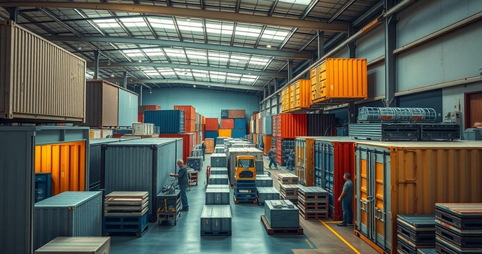 Fábrica de Loja Container: Espaços Modulares para Varejo