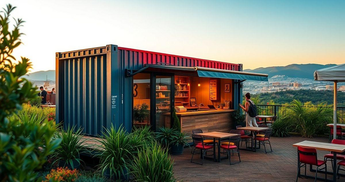 Descubra como um container customizado pode revolucionar sua lanchonete